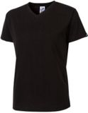 Joma Sportshirt Dames Versalles Zwart Katoen Korte Mouw Effen S