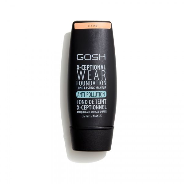 GOSH X-Ceptional Wear Foundation - 14 Sand - 35ml