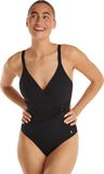 Ten Cate buckle badpak zwart voor Dames | Maat 36