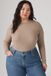 Levi's Hayes T-shirt à manches longues (Taille Plus) - Femme - 4X - Marron / Taupe Gray Heather