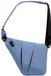 Ibenzoa® Sac bandoulière compact polyvalent pour un usage quotidien et les voyages avec protection antivol
