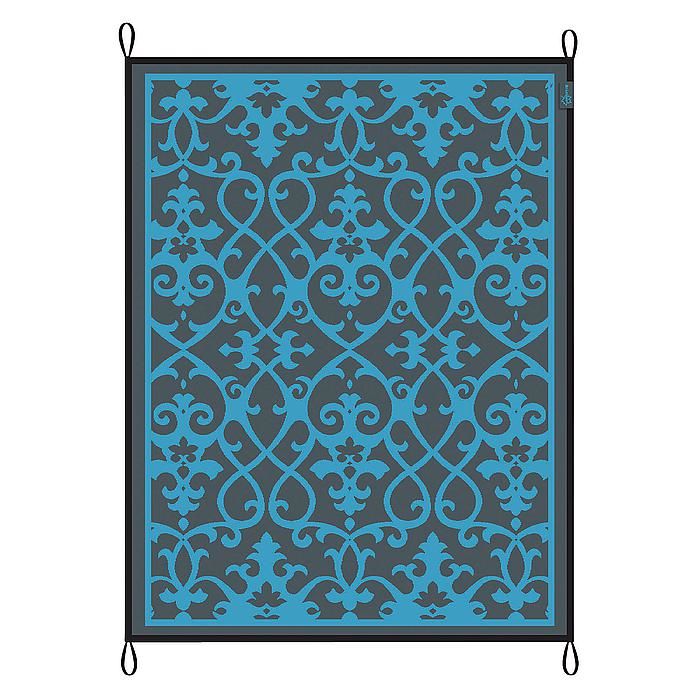 Bo-Leisure Chill mat Picnic - Blauw/Grijs - Katoen - Rechthoek
