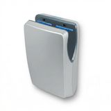Jofel - Optische handdroger met hoog vermogen (540 km/h), 1500 W, automatische handdroger, snel, gordijntype, watertank, model Jet Smart ABS-behuizing, antibacterieel, AA24550 zilver