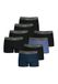 Athena Boxershorts (8 stuks) pour hommes, Bleu/Noir/Bleu Chine/Noir/Noir/Noir/Noir/Noir/, M