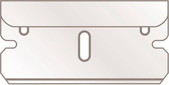 Martor Kling Bügelklinge Nr. 60044 - Staal - 39 cm - Kleurloos