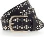 Vanzetti Leren Riem Belt 35MM W80 Black Zwart