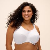 Elomi Energise Grote maten Sport BH – Wit - 85H (EU)