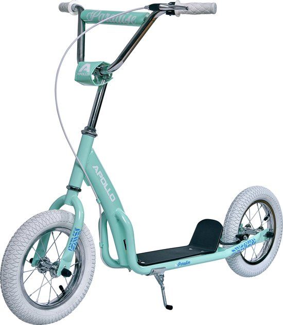 Apollo Retro Scooter Paradise - Mint - 12.5" Air Tires - Ages 6+