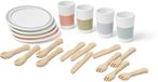 Kids Concept Ensemble de vaisselle en bois Bistro