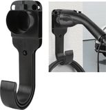 Besen Wallboxdiscounter Laadkabel Houder (met Kabel Haak) - Mat Zwart - Type 2