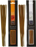 Atmosphera Wierook stokjes - set van 2 geuren - Amber en Jasmijn - 25 cm - Ontspanning