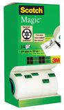 Scotch Magic ruban lot économique avec 14 rouleaux dont 2 gratuits