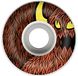 Toy Machine Furry Monster Roues de skateboard Argent 54 mm