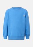 s.Oliver Sweatshirt Kinder Blauw Katoen Lange Mouw