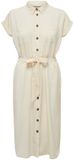 ONLY 15191953 - Blousejurk met korte mouwen voor dames - Maat 36 - Ecru