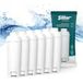 Sillar 6x Reservewaterfilters voor Koffiezetapparaat Delonghi DLSC002, SER3017 & 5513292811 - Compatibel met ECAM, ESAM, ETAM Series | Past op Dinamica, PimaDonna | Verlengt de Levensduur