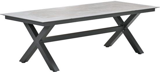 Garden Impressions Marbella Tuintafel Sicilian Grey - 240x100 cm