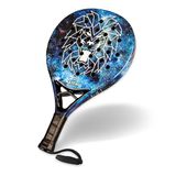Matchu Sports - Padel racket kinderen - Junior - Lion - Padel - Padelrackets - Carbon - Blauw - Incl. padeltas