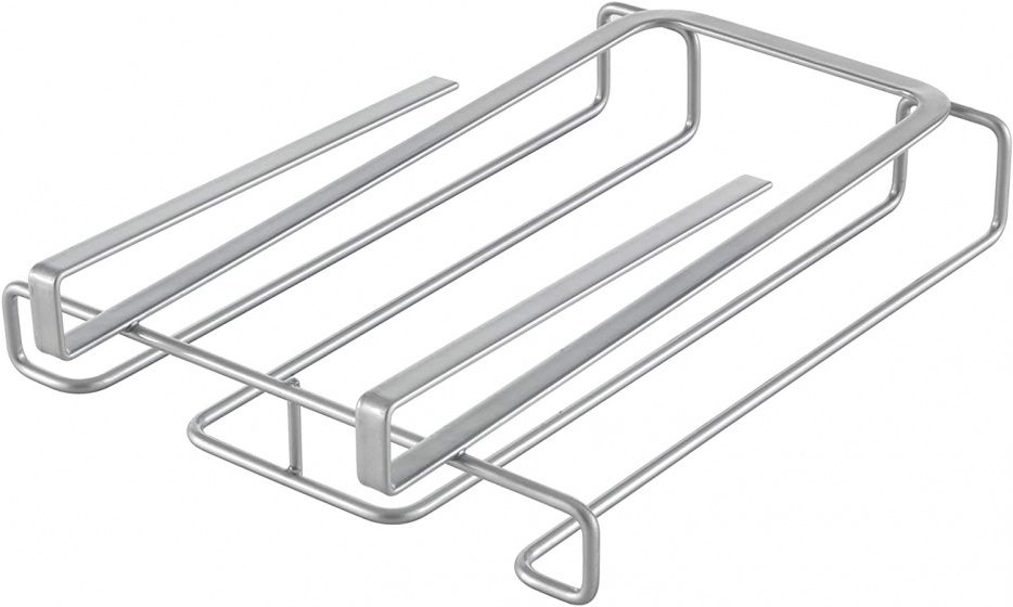 Metaltex My Christal glazenrek hangend 38 x 26 cm - zilver
