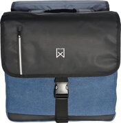 WILLEX Dubbele Businesstas 46L Blauw/Zwart