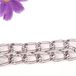 Duurzame metalen ketting met grote schakels, ideaal voor huisdieren en mode-accessoires.
