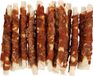 Flamingo R'Hide Staaf met kip 25cm - 25 stuks - friandises pour chien sans gluten sans sucres - 2kg