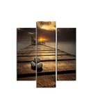 Homemania Wandfoto, 3-delig, natuur en landschappen per woonkamer, slaapkamer, meerkleurig, 57 x 0,3 x 60 cm, HM203MDF279, MDF