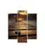 Homemania Wandfoto, 3-delig, natuur en landschappen per woonkamer, slaapkamer, meerkleurig, 57 x 0,3 x 60 cm, HM203MDF279, MDF
