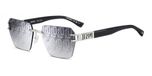 Dsquared2 D2 0173/S Palladium/Grey Top Linear Mirrored 58/17/145 Lunettes de soleil Hommes