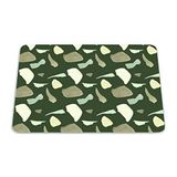 Bonamaison Rectangular Digital Print Non-Slip Mousepad for Office and Home, 22 x 18 cm