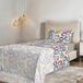 Sogni e Capricci Fantasie Bed Sheet Set in Printed Microfiber, cerchi astratti, kleine dubbele