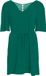 VILA VISOMMI V-NECK 3/4 SHORT DRESS/R Groen Dames Jurk Viscose 100% Maat 38 Lente/Zomer 2024