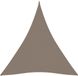 vidaXL Zonnescherm Driehoekig 4,5x4,5x4,5 m Oxford Stof Taupe