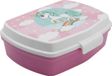 stor Unicorn Regenboog Multi broodtrommel 1 vak - 17x14 cm - brooddoos