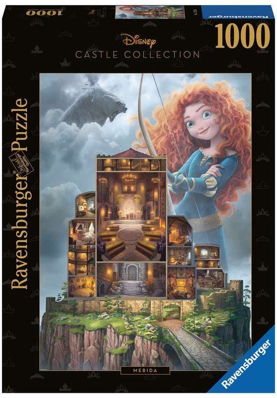 Ravensburger puzzel Disney Castles: Merida - Legpuzzel - 1000 stukjes