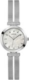 Guess Array GW0471L1 Dames Horloge Zilverkleurig Roestvrij Staal Quartz Analoog