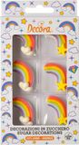 Decora Suikerdecoraties Set/6 - Regenboog