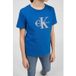 Calvin Klein Kids T-shirt - Unisexe - Taille 4 - Coton (94%) / Élasthanne (6%) - Manches courtes - Automne/Hiver 2026