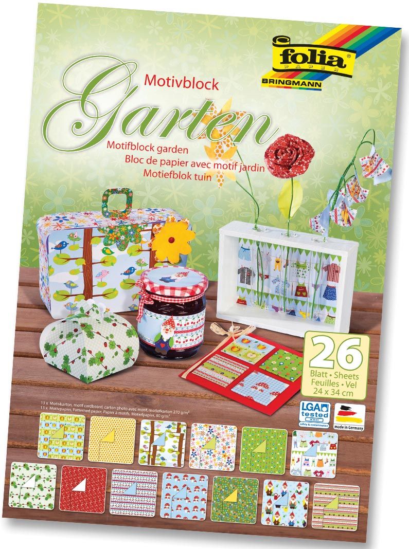 Folia Motiefpapier tuin - 4001868040104
