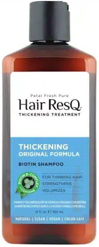 PETAL FRESH Hair ResQ Shampoo Thickening Original 355ml - For All Hair Types