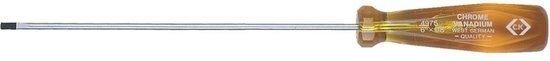 C.K Elektronica Platte schroevendraaier Kopbreedte: 3 mm Koplengte: 200 mm DIN 5264, DIN ISO 2380-2