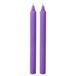 Set Doriche Set van 8 decoratieve kaarsen, lavendel, brandduur 8 uur, diameter 2,2 cm, hoogte 25 cm