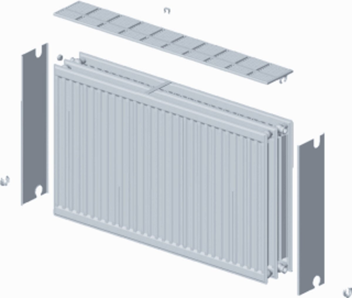 Stelrad Compact paneelradiator type 33 500 x 1800 mm 3701 w wit ral 9016