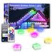 WY021 Luminaire d'auvent intelligent étanche pour extérieur contrôlable par application - 15m/30 LEDs