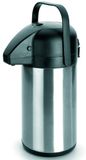 Airpot Airpot thermosfles, 3 l, roestvrij staal, 18/10, robuust en isolerend, ideaal voor urenlang warme of koude dranken.