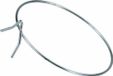 Sauvic Support mural pour pots de fleurs suspendus Ø 20 cm Plastique