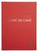 Le Dauphin - Wijnkelderboek - Canvas - 22 x 17 cm - Rood