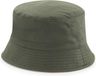Bagbase Senvi Reversible Bucket Hat - Maat S/M - Olive Green/Stone