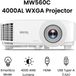 BenQ Beamer MW560C - Projector - 4000 ANSI lumen - DLP WXGA 1280x800