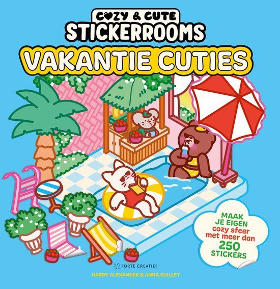 Vakantie Forte Cozy & cute stickerrooms - Vakantie Cuties